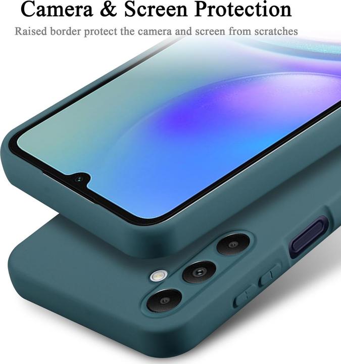 Actual product image Cadorabo Case for Samsung Galaxy A05s TPU in liquid protection design (Samsung Galaxy A05s)