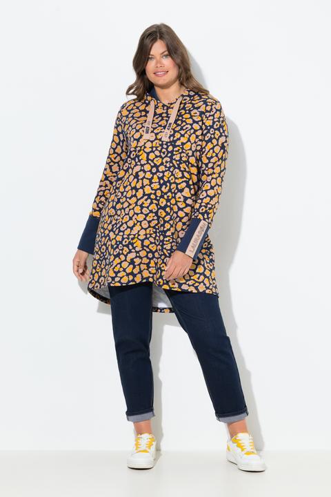 Produktbild Laurasøn long Sweatshirt, Kapuze, Langarm (48)