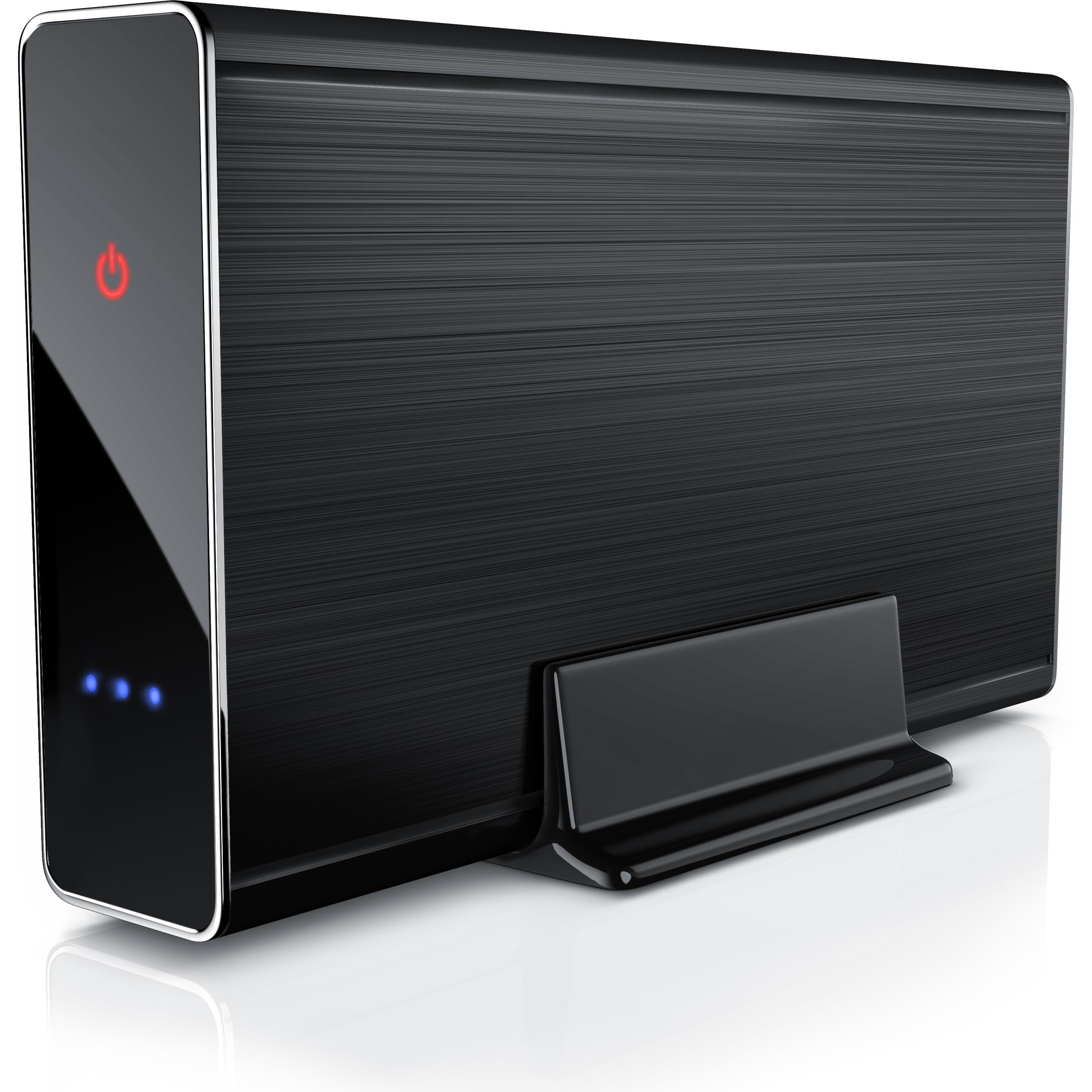 Aplic USB 3.0 Festplattengehäuse 3,5 Zoll extern für SSD und HDD, SATA, UASP Festplatten Gehäuse (3.5"), Festplattengehä...