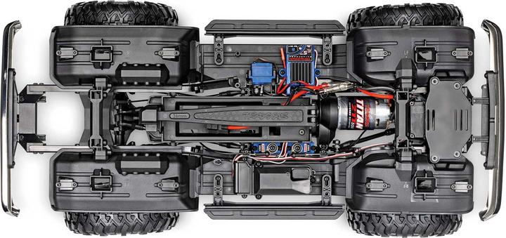 Produktbild Traxxas TRX-4 Chevy K10 High-Trail Elektro Brushed Crawler 4WD 1:10 RTR Blau (RTR Ready-to-Run)