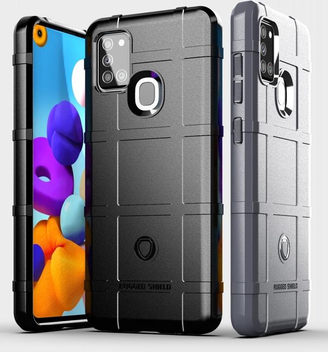 Produktbild Screenguard Samsung Galaxy A21s Rugged Shield Hülle (Samsung Galaxy A21s)