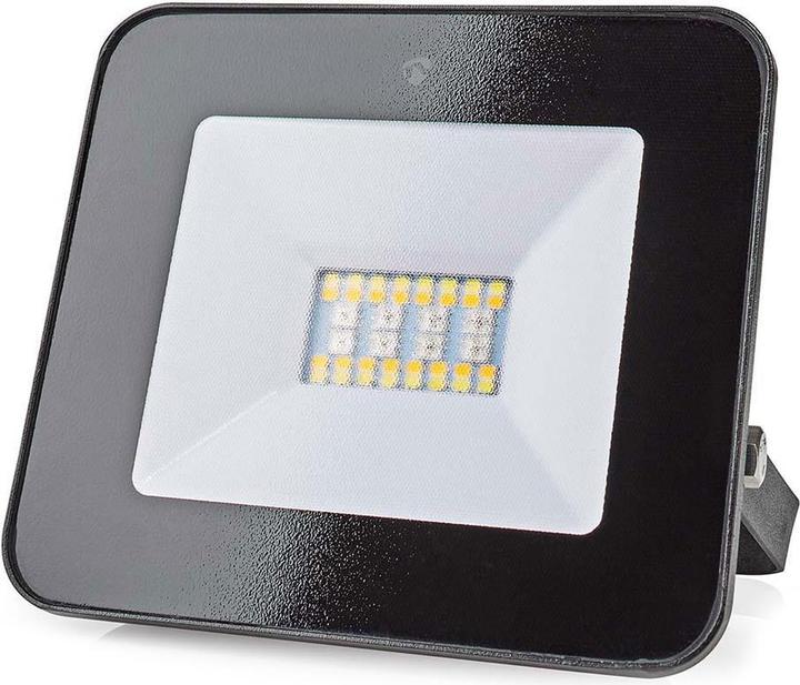 Produktbild Nedis SmartLife-Flutlicht | 1600 lm | Wi-Fi | 20 W | RGB / Warm bis kühlen weiss | 2700 - 6500 K | Al (1600 lm, IP65)