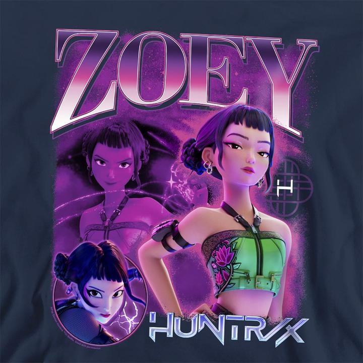 Image du produit K-Pop Demon Hunters - Sweat motif Zoey HUNTR/X - Adulte (XL)