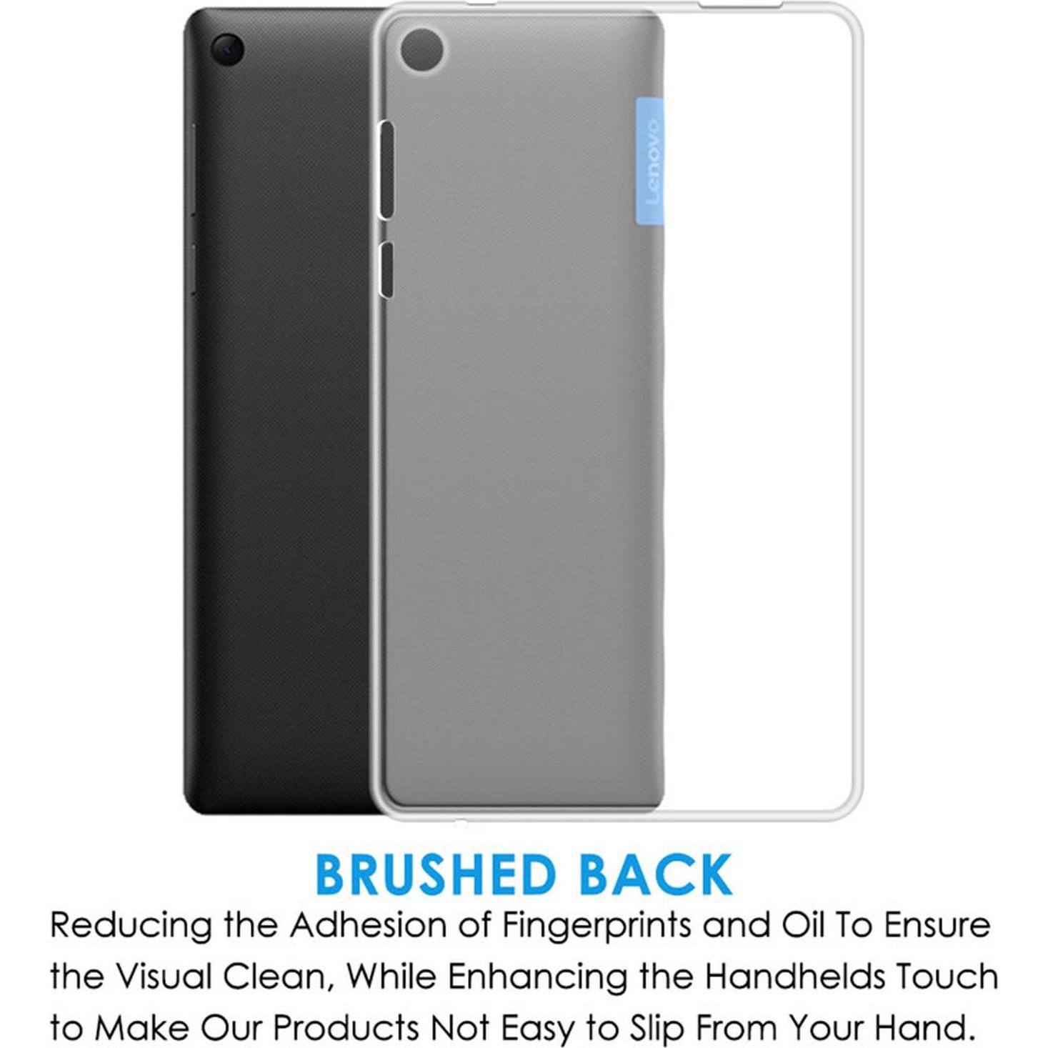 Lobwerk TPU Soft-COVER für LENOVO Tab3 7 Plus TB-7703 F/X Silikon Case Schutz Hülle Etui (X), Tablet Hülle, Transparent