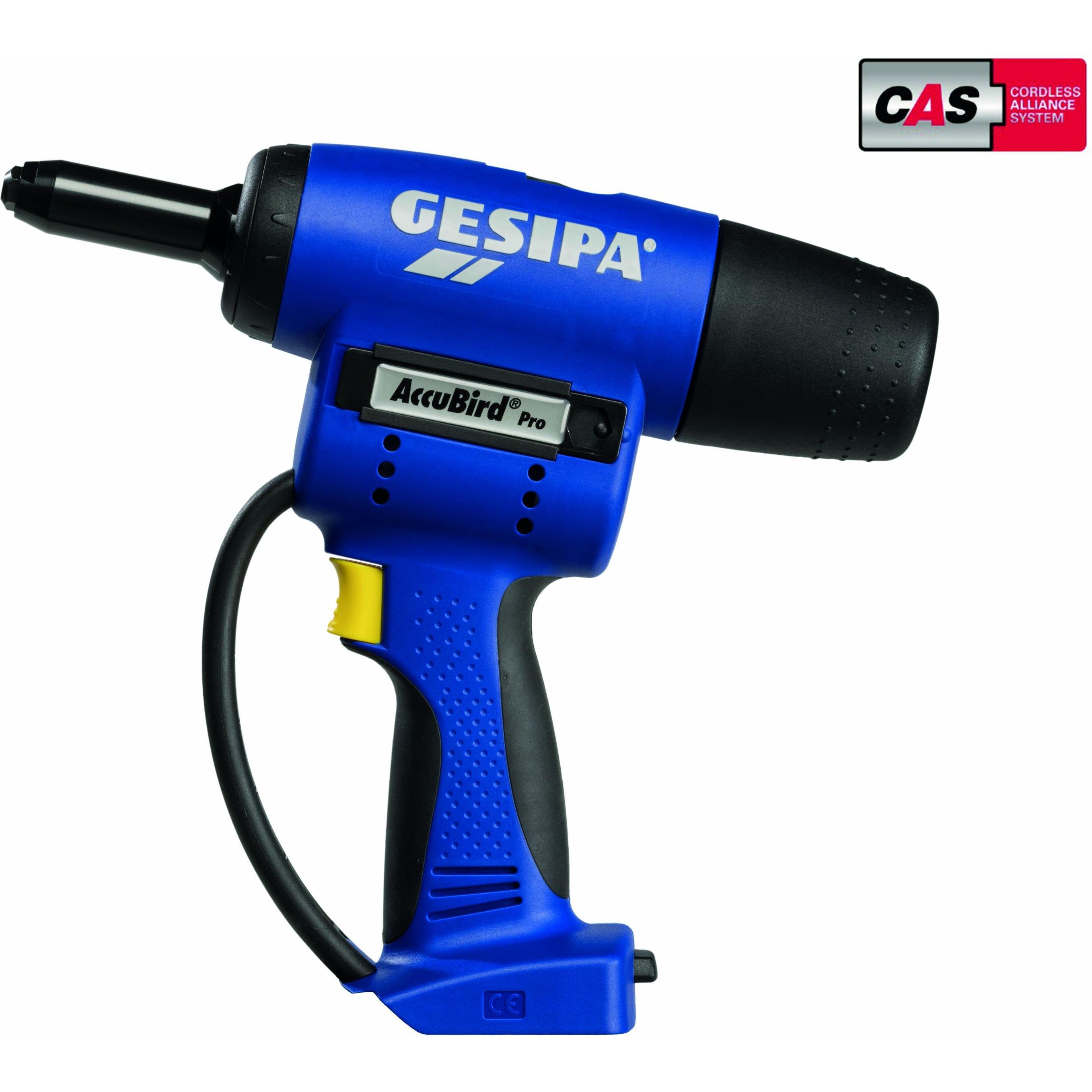 Gesipa, Nieten, Akkublindnietsetzgerät AccuBirdPro 10-teilig 13000 N L-Boxx