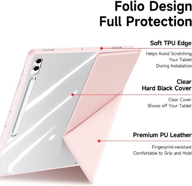 Actual product image Dux Ducis Magi Series Bookcover Cover (Galaxy Tab S8 Ultra, Galaxy Tab S10 Ultra, Galaxy Tab S9 Ultra)