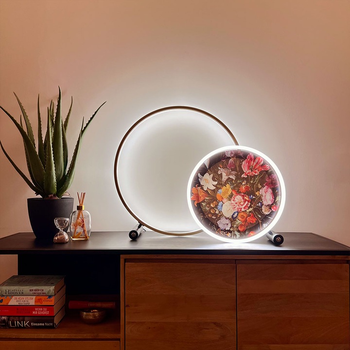 Produktbild s.luce LED Ring Tischleuchte Direkt oder Indirekt (2070 lm)