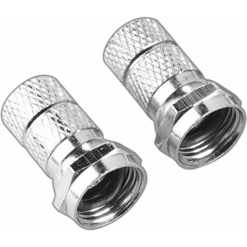 Thumbnail - Hama F-Stecker, 6,8 mm, 2 Stück (Antennenkabel), Antennenkabel