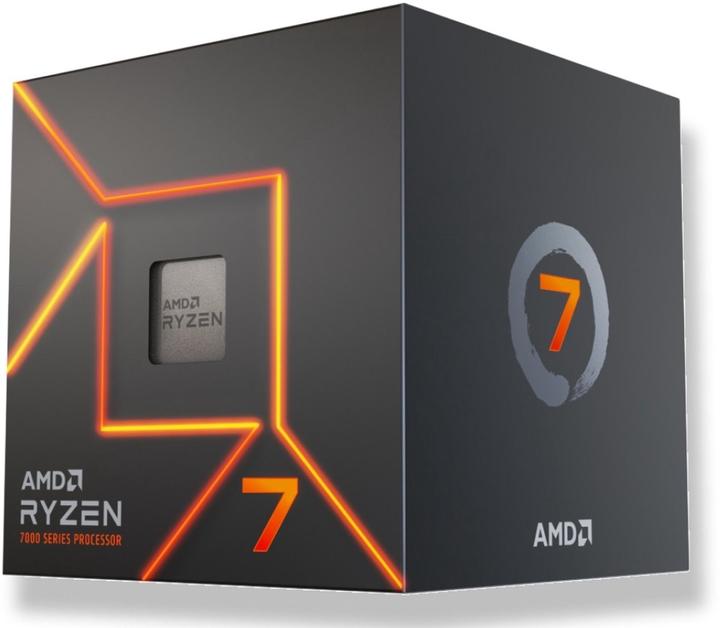 Produktbild AMD Ryzen 7 7700, Ryzen™ 7, Sockel AM5, 5 nm, Box,, 3,8 GHz (AM5, 3.80 GHz, 8 -Core)