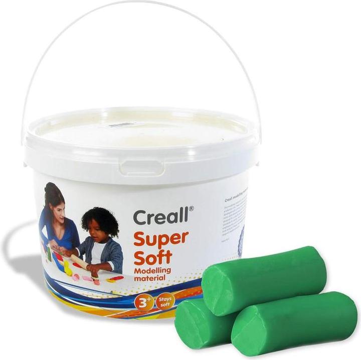 Produktbild Creall Supersoft klei Groen, 1750gr.