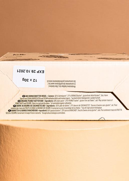 Actual product image KoRo Organic peanut butter bar (12 pcs., 360 g)