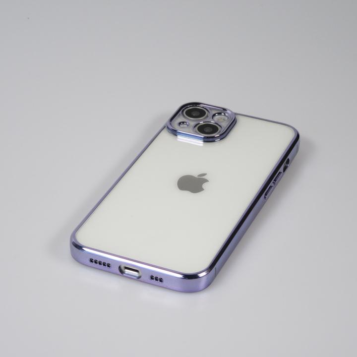 Produktbild PhoneLook Hülle Electroplate lila (Apple iPhone 14)