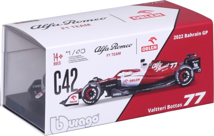 Immagine prodotto Bburago Alfa Romeo F1 Team Orlen