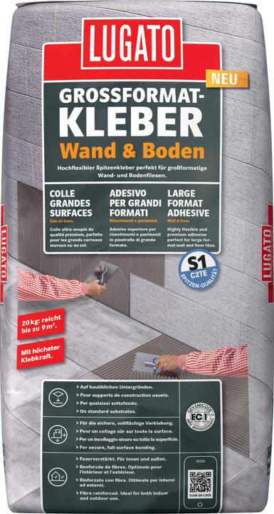 Actual product image Lugato Large format adhesive wall & floor (20000 g)