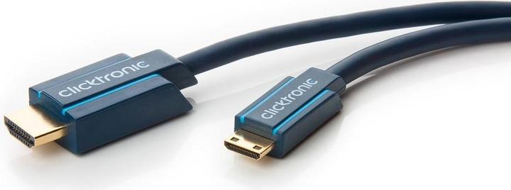Produktbild clicktronic mini HDMI (Typ C) — HDMI (Typ A) (1 m)