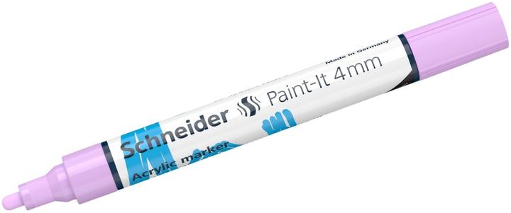 Produktbild Schneider Acrylmarker Paint-It 320 4mm pastell lila (Pastell Lila, 4 mm, 1 x)