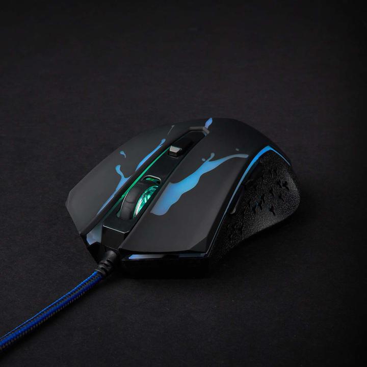 Actual product image Nedis Gaming Mouse | Wired | 1200 / 1800 / 2400 / 3600 dpi | Adjustable DPI | Number of buttons: 6 (Cable)