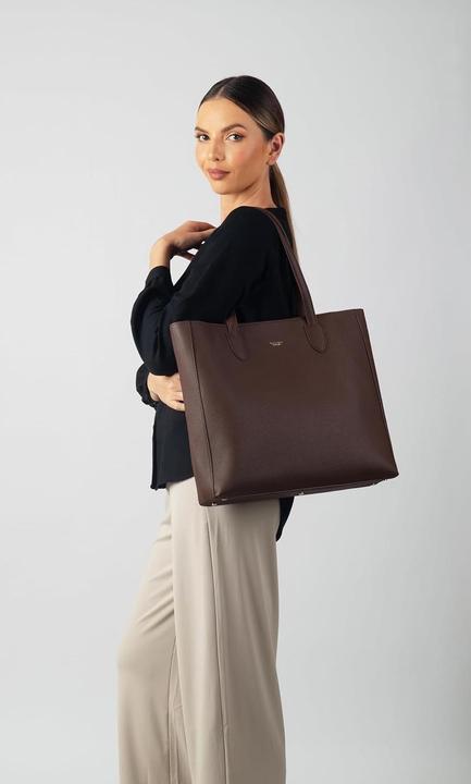 Produktbild Carlheim Evelyn Echt Lederen Handtas, Wasserfest Und Funktional