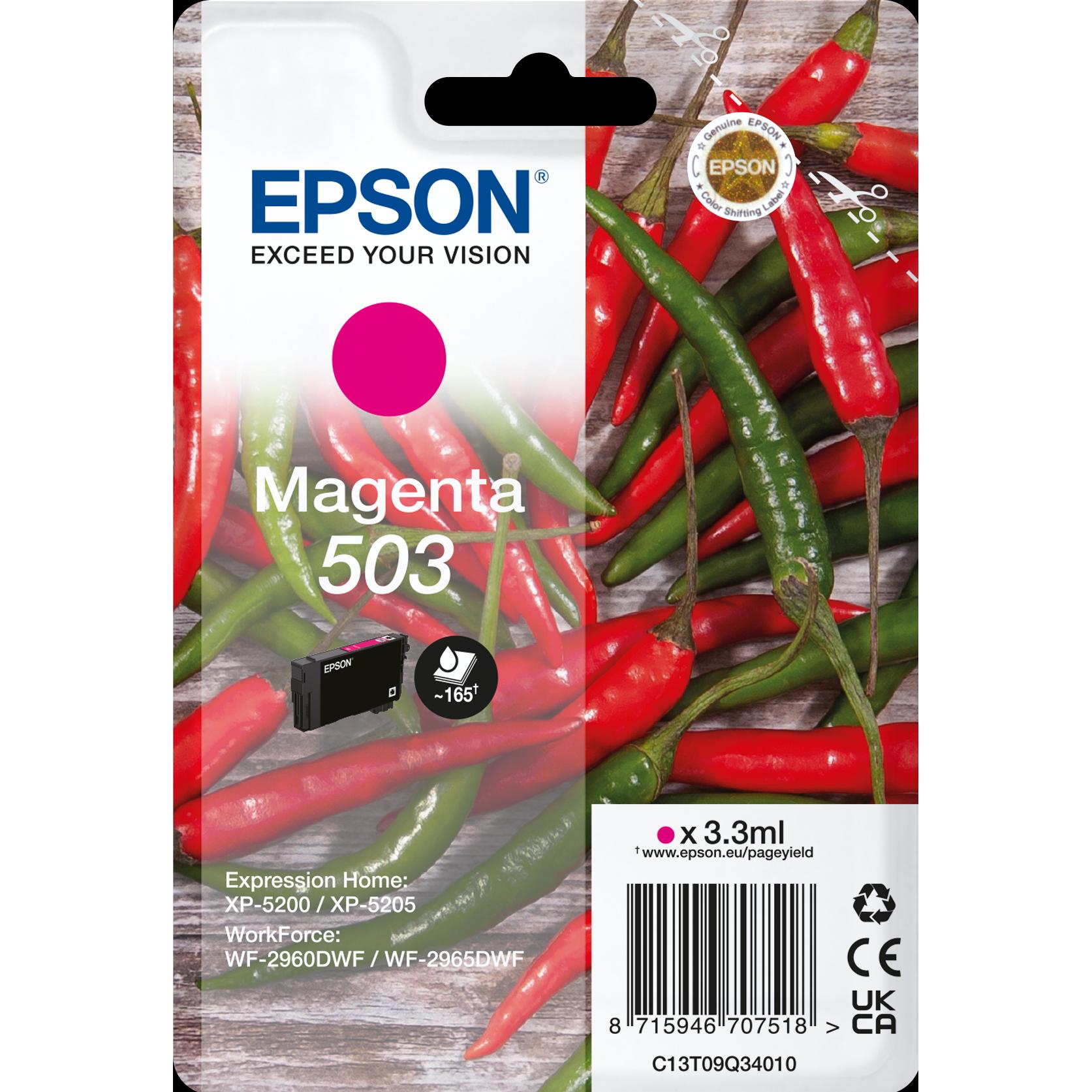 Epson, Druckerpatrone, 503 MG SEC (M)