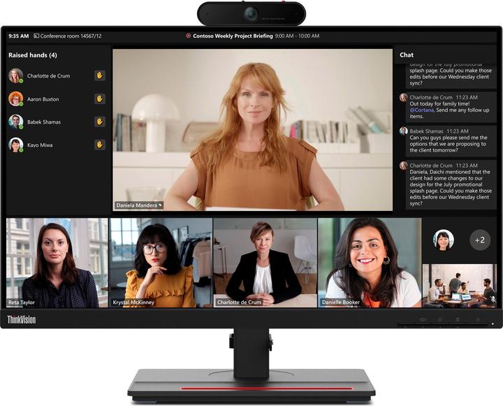 Actual product image Lenovo ThinkVision T24m-29 (1920 x 1080 pixels, 23.80")