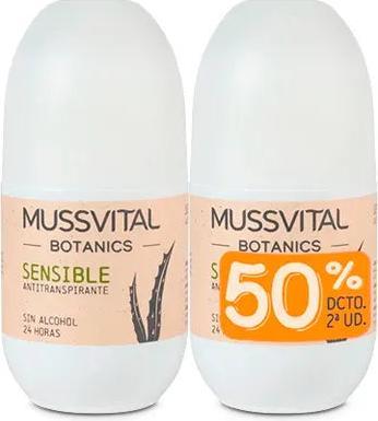 Image du produit Mussvital Botanics Deo Sensitive 75ml - Pack de 2 (Roll-on, 75 ml)