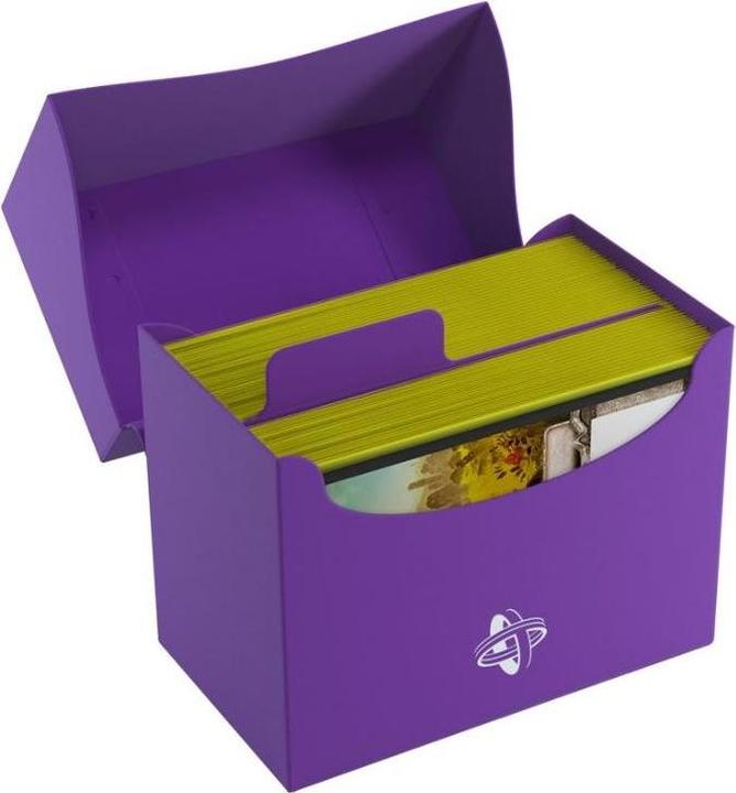 Actual product image Gamegenic GGS25047ML - Side Holder 80+ Purple Card Box