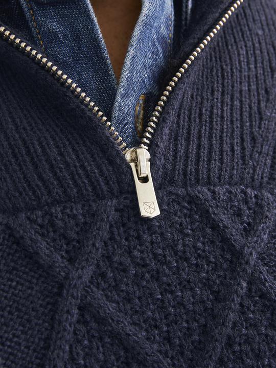 Produktbild Jack & Jones Einfarbig Strickpullover Strickpullover (S)