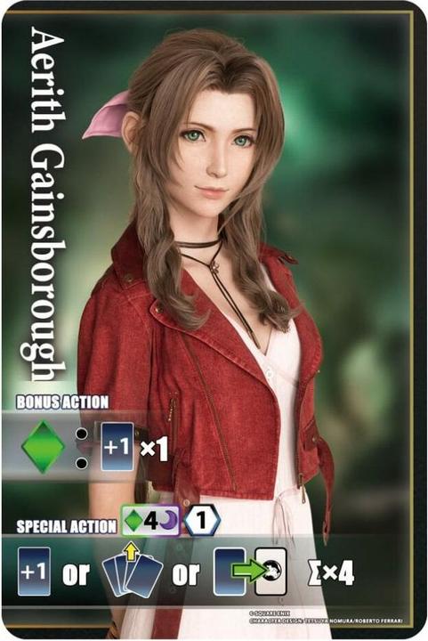 Immagine prodotto Square Enix Gioco da tavolo Final Fantasy VII Remake Materia Hunter *versione inglese*. (Inglese, 2 - 4 Giocatori)