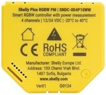 Produktbild Shelly Plus RGBW PM (Dimmaktor)