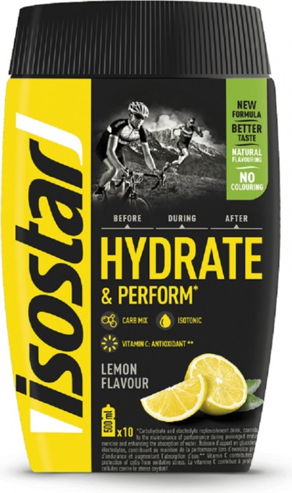 Actual product image Isostar Hydrate & Perform (Lemon, 1 pcs., 400 g)