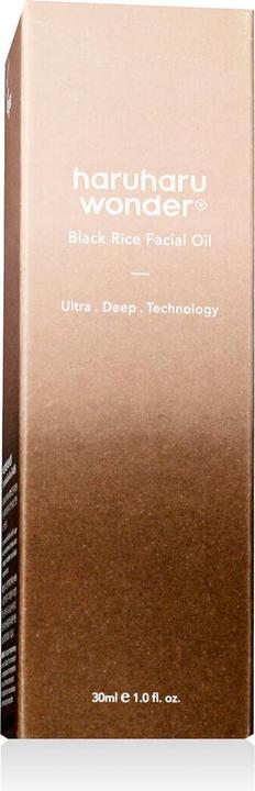 Image du produit Haruharu Wonder Black Rice (30 ml, Huile visage, Jusqu'à SPF 10)