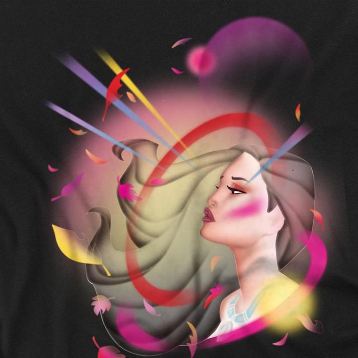 Actual product image Disney Unisex Adult Airbrush T-Shirt