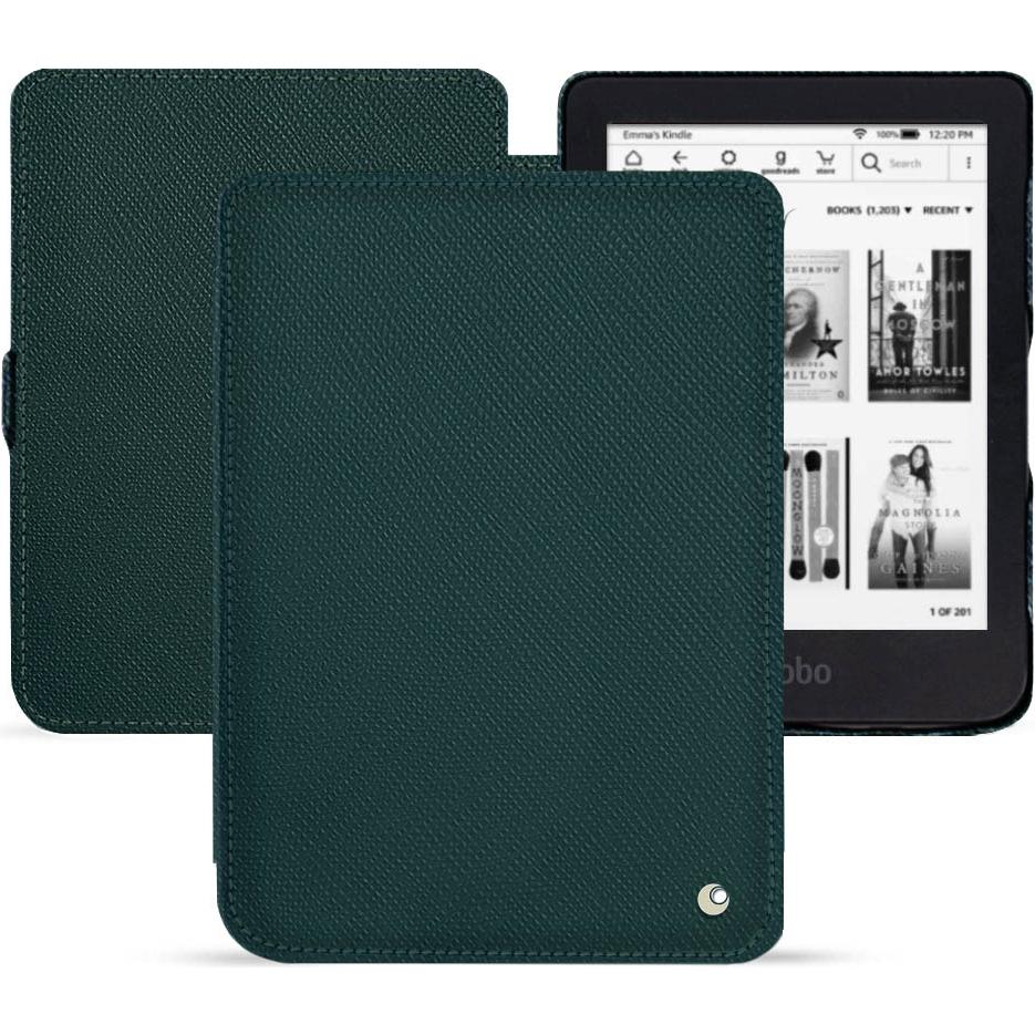 Noreve Lederschutzhülle horizontal (Kobo Clara 2e), Tablet Hülle, Grün