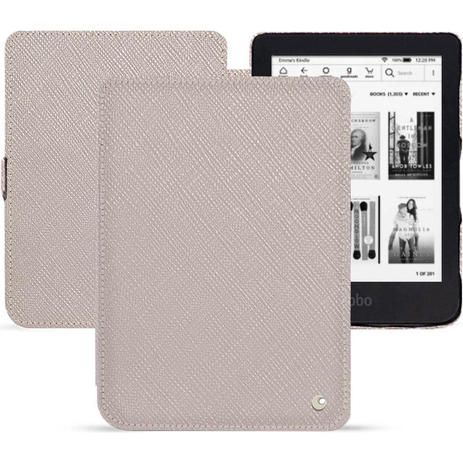 Noreve Lederschutzhülle horizontal (Kobo Clara 2e), Tablet Hülle, Beige