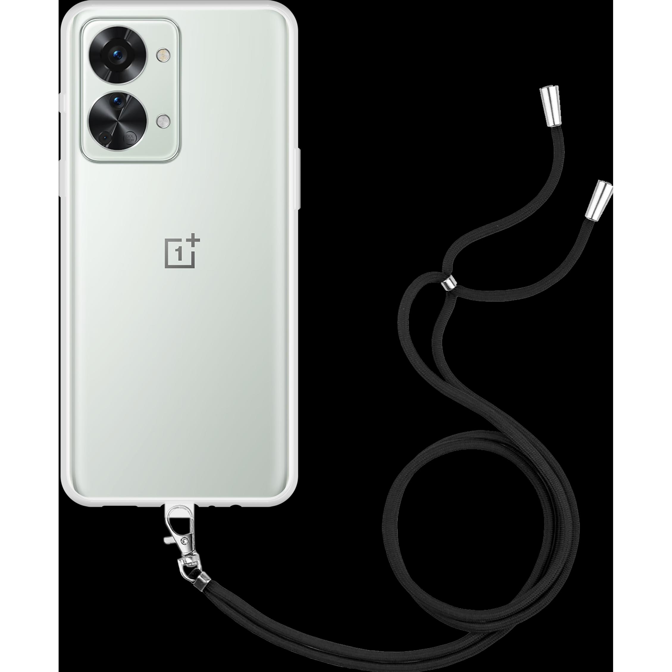 Thumbnail - Cazy Handykette Hülle Kompatibel mit OnePlus Nord 2T - Silikon Handyhülle mit Band Necklace Hülle -, Handykette, Transpa...