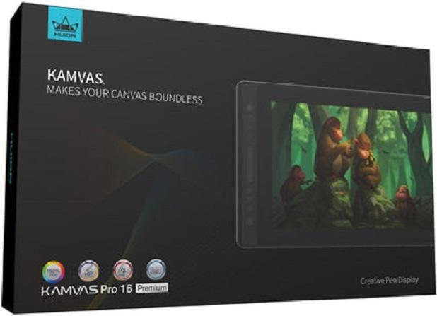 Actual product image Huion Kamvas Pro 16 Premium (15.60", 5080 lpi)