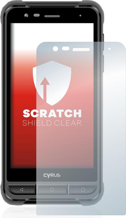 Actual product image upscreen Scratch Shield Protector (1 Piece, Cyrus CS 22 XA)