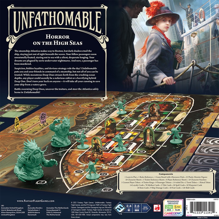 Produktbild Asmodée Unfathomable (Englisch)