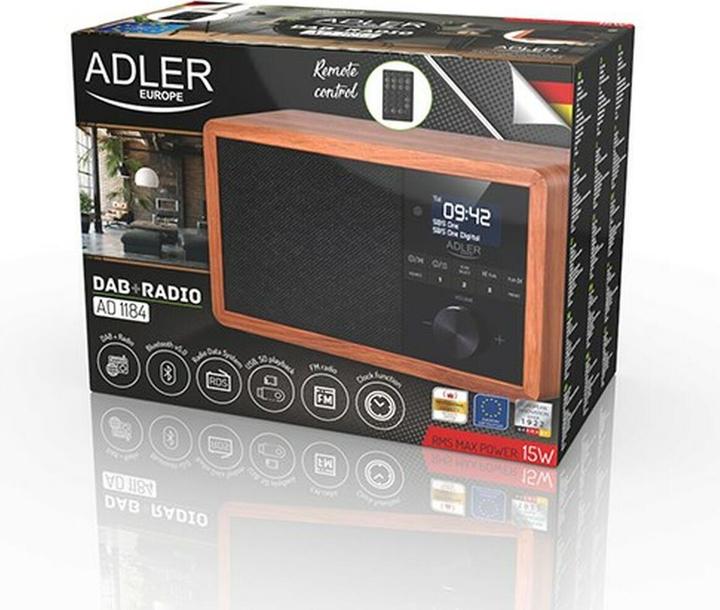 Image du produit Adler AD 1184 (FM, DAB+ DAB, AM, Bluetooth)