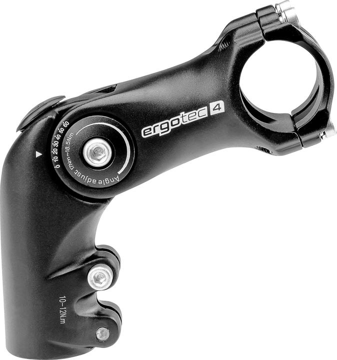 Produktbild XLC Ergotec A-Head Octopus 50 Vorbau Ø31,8mm 1 1/8" (110 mm, 31.80 mm)