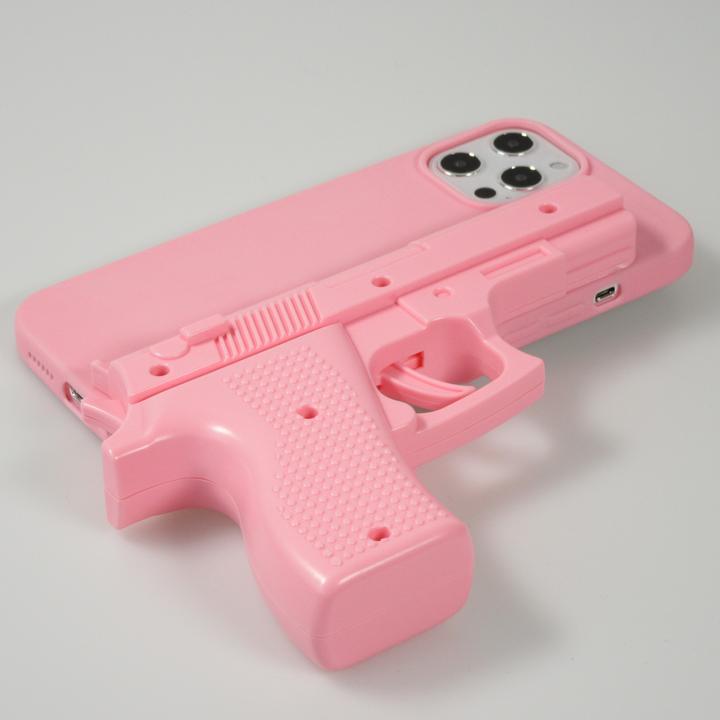 Produktbild PhoneLook Hülle Realistische Pistole 3D mit nutzbarem Abzughebel (Apple iPhone 12 Pro Max)