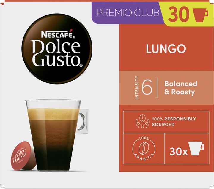 Produktbild Nescafé Dolce Gusto Lungo (30 x Port.)