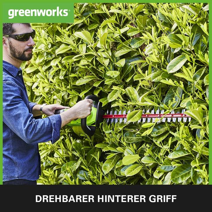 Image du produit Greenworks Hedge Pruner 40V g40ht61 (tool only) (Taille-haies sans fil)