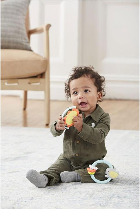 Actual product image Skiphop Silver Lining Cloud Teethe & Play Toy Sun