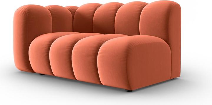 Image du produit Micadoni Canapé Modulable Gauche en Velours, "Lupine", 2 Places, 145x95x70Fabriqué en Europe (2 places)