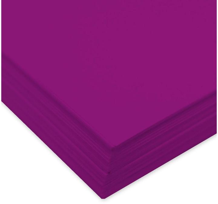 Produktbild Ursus Tonzeichenpapier A4, 130 g/m², 100 Blatt, Aubergine (130 g/m², 100 x)