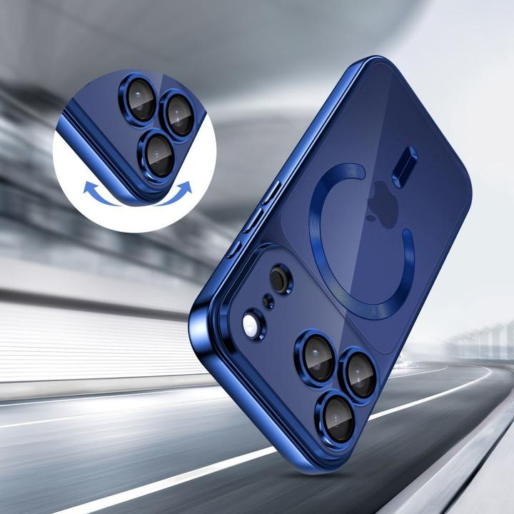 Image du produit Tech-Protect Magflex Magsafe Iphone 17 Pro Glänzendes Tiefes Blau (Apple iPhone 17 Pro)