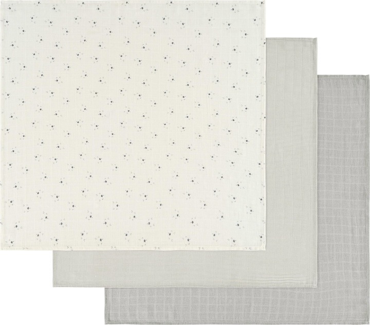 Actual product image Alvi Gauze diapers 'Faces' 3 pack (80 cm, 80 cm)