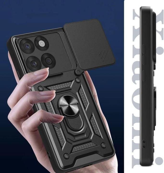 Produktbild Tech-Protect CamShield Pro Hülle für Motorola Edge 60 Fusion - Schwarz (Motorola Edge 60 Fusion)