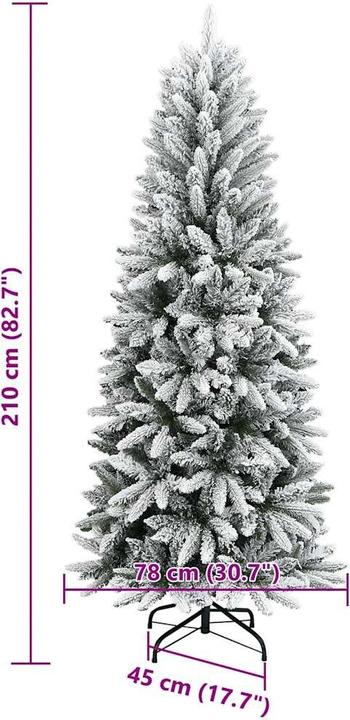 Image du produit vidaXL Weihnachtsbaum (210 cm)